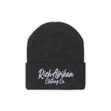 Embroidered Rich Afrikan Knit Beanie